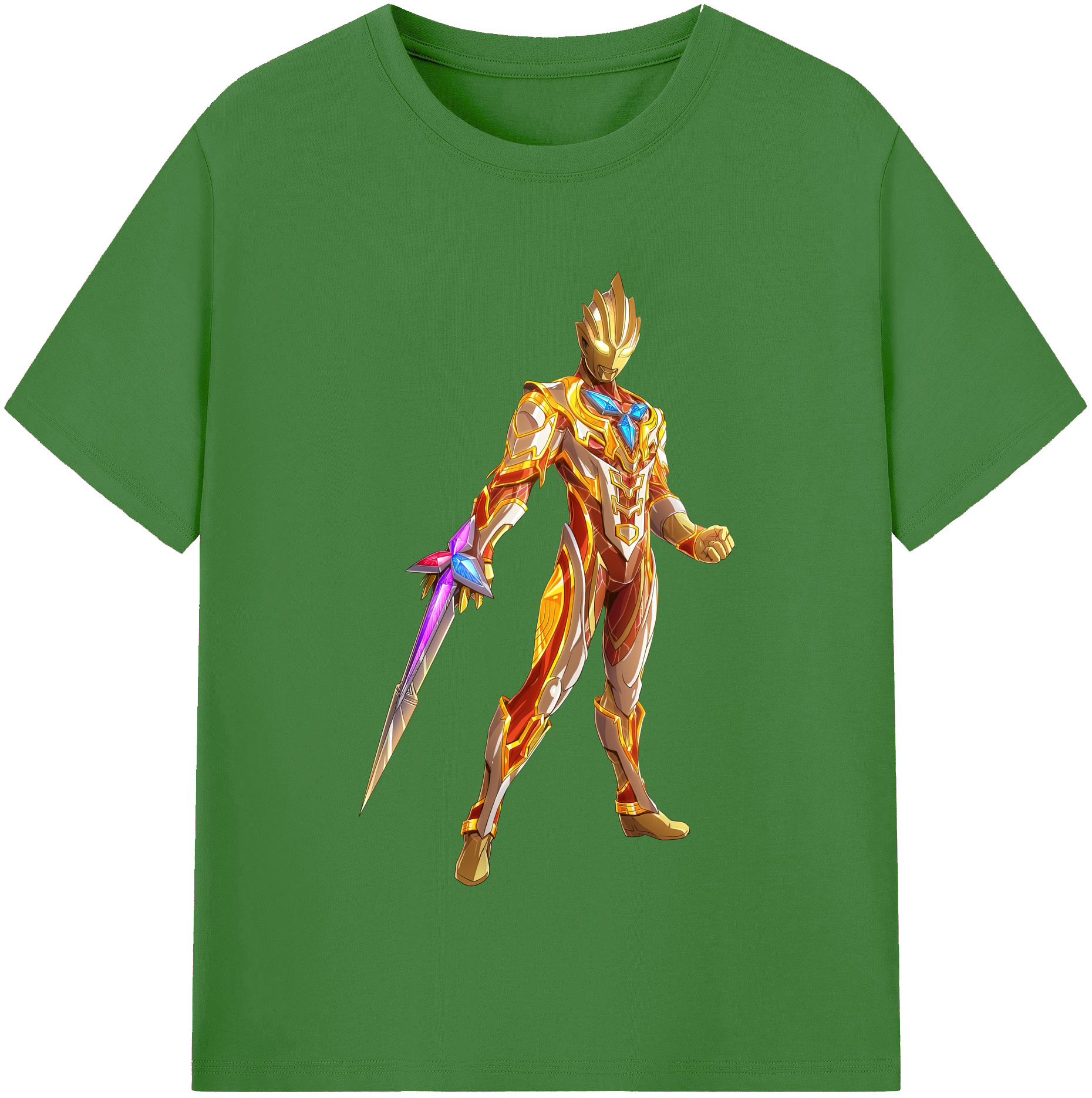 （画像用） ウルトラマン Ultraman レディースカジュアルプリントTシャツ（綿100％）